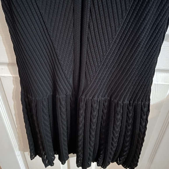NWT Gorgeous Black knitted/lined Torrid MIDI Dress - Picture 14 of 14